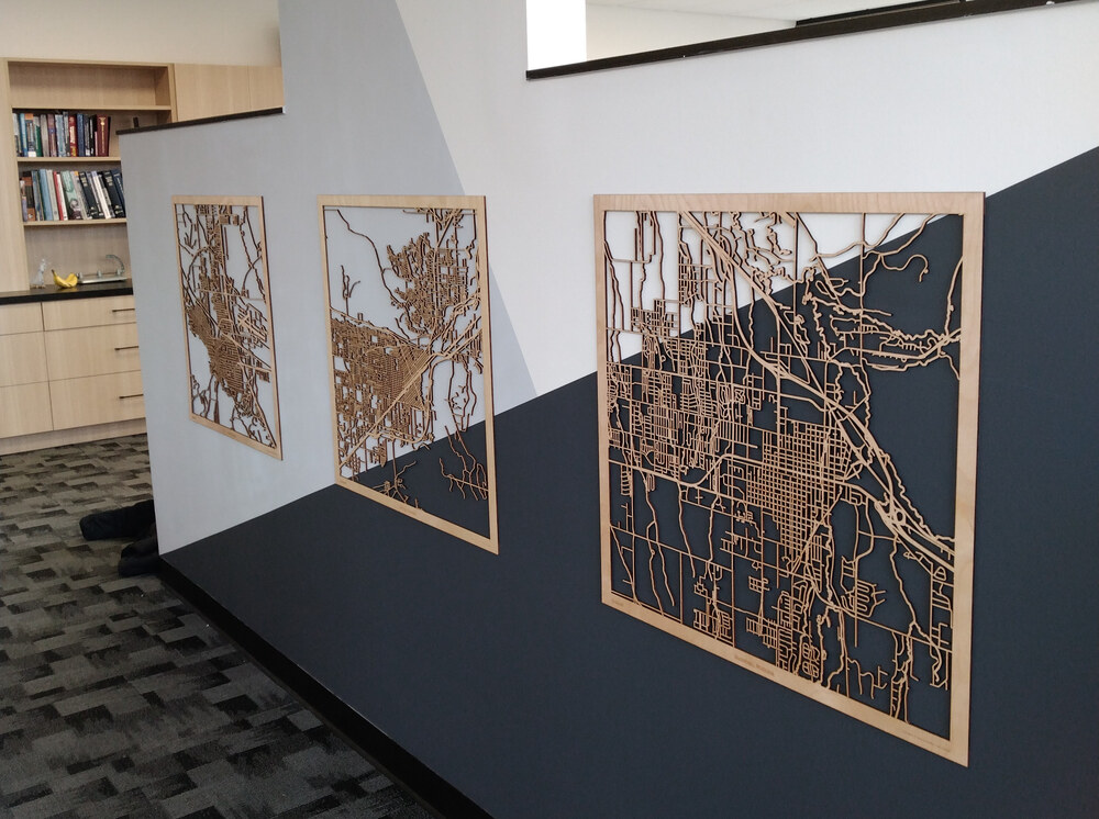 three panels for an engineering office silvan art sylvan art silvanart sylvanart silvan maps sylvan maps silvanmaps sylvanmaps